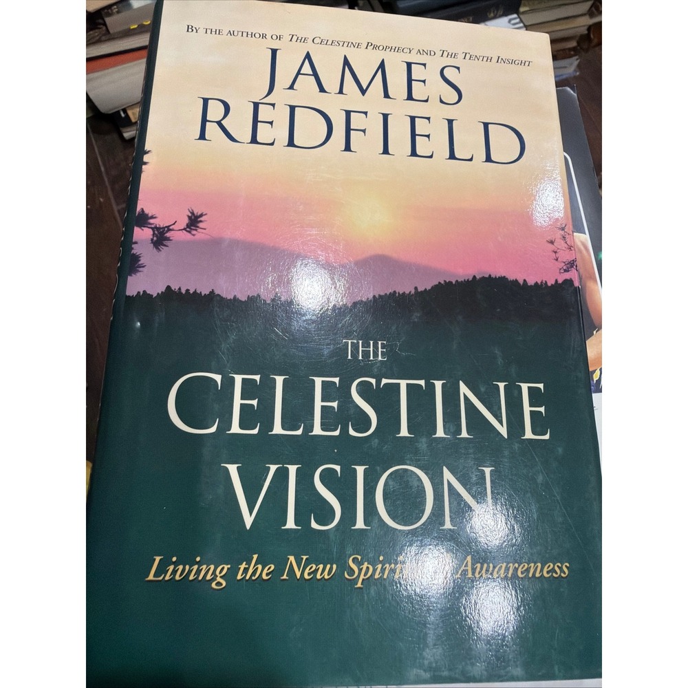 James Redfield Signed The Celestine Vision Hardcover 1st Printing 1997 Book